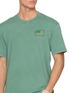  - MAISON LABICHE - Palm Tree Patureau Cotton T-Shirt