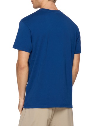 Back View - Click To Enlarge - MAISON LABICHE - Out Of Office Embroidered Popincourt Cotton T-Shirt