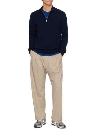 Figure View - Click To Enlarge - MAISON LABICHE - Out Of Office Embroidered Popincourt Cotton T-Shirt