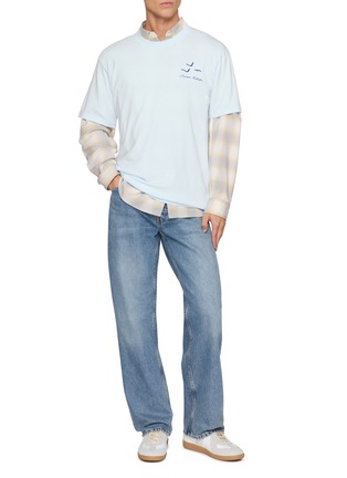 Figure View - Click To Enlarge - MAISON LABICHE - Sailor Boat Patureau Cotton T-Shirt
