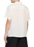 Back View - Click To Enlarge - MAISON LABICHE - Crab Embroidered Open Collar Shirt
