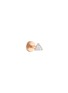 MARIA TASH 18K Rose Gold Triangle Diamond Single Stud Earring