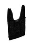 Detail View - Click To Enlarge - Y'S - Lace Knit Tote Bag