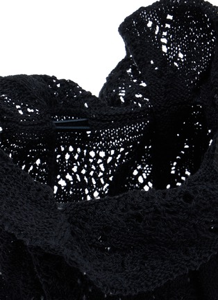 Detail View - Click To Enlarge - Y'S - Cotton Knit Pouch