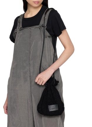 Figure View - Click To Enlarge - Y'S - Cotton Knit Pouch