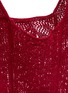 Detail View - Click To Enlarge - Y'S - Combination Cotton Knit Tote Bag