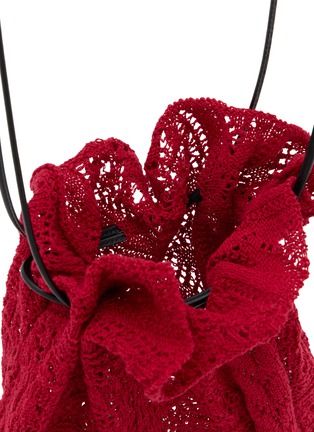 Detail View - Click To Enlarge - Y'S - Crossbody Knit Pouch