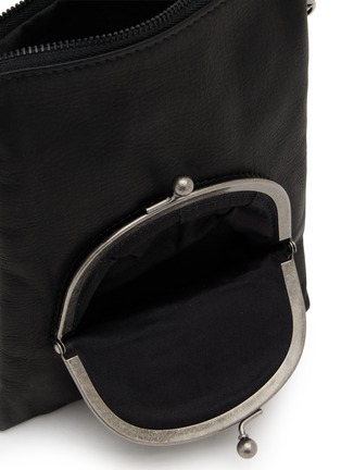 Detail View - Click To Enlarge - Y'S - Metal Clasp Pocket Shoulder Bag