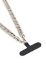 Detail View - Click To Enlarge - TOGA VIRILIS ACCESSORIES - Chain Leather Phone Strap