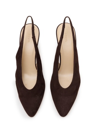 Detail View - Click To Enlarge - EQUIL - Palaia 55 Suede Slingback Pumps