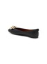  - EQUIL - Floral Appliqué Leather Glove Flats