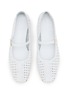 Detail View - Click To Enlarge - EQUIL - Ambra Intrecciato Woven Leather Mary Jane Flats