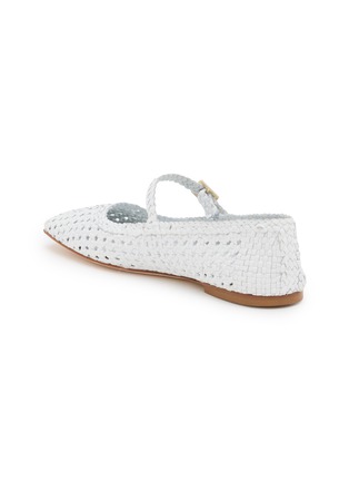  - EQUIL - Ambra Intrecciato Woven Leather Mary Jane Flats