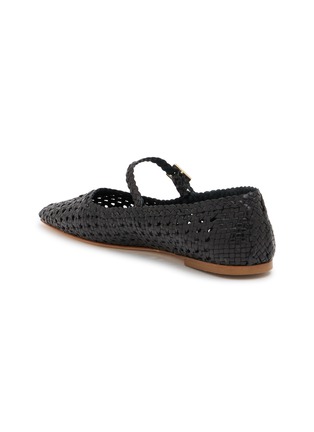  - EQUIL - Ambra Intrecciato Woven Leather Mary Jane Flats