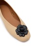 Detail View - Click To Enlarge - EQUIL - Floral Appliqué Leather Glove Flats