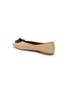  - EQUIL - Floral Appliqué Leather Glove Flats
