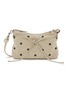 MARGESHERWOOD Ribbon Pochette Suede Handbag