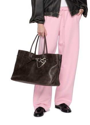 Figure View - Click To Enlarge - MARGESHERWOOD - Large Grandma Used Leather Bag