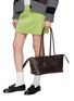 Figure View - Click To Enlarge - MARGESHERWOOD - Large Boat Leather Shopper Bag