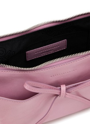 Detail View - Click To Enlarge - MARGESHERWOOD - Ribbon Pochette Leather Handbag