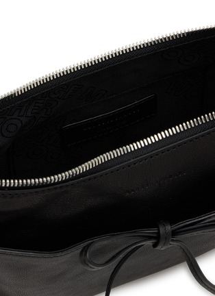Detail View - Click To Enlarge - MARGESHERWOOD - Ribbon Pochette Leather Handbag