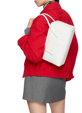 Figure View - Click To Enlarge - MARGESHERWOOD - Small Soft Boston Crinkle Leather Shoulder Bag