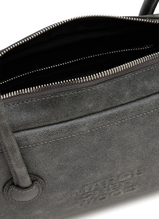 Detail View - Click To Enlarge - MARGESHERWOOD - Soft Boston Cracked Leather Shoulder Bag
