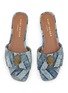 Detail View - Click To Enlarge - KURT GEIGER SHOES - Kensington Denim Sandals