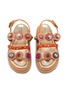Detail View - Click To Enlarge - KURT GEIGER SHOES - Octavia Slingback Leather Slides