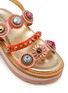 Detail View - Click To Enlarge - KURT GEIGER SHOES - Octavia Slingback Leather Slides