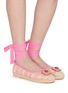 Figure View - Click To Enlarge - KURT GEIGER SHOES - Pimlico Ballerina Flats