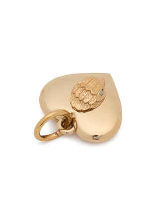 Detail View - Click To Enlarge - KURT GEIGER ACCESSORIES - Eagle Heart Bag Charm