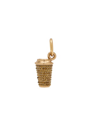 Detail View - Click To Enlarge - KURT GEIGER ACCESSORIES - Coffee Cup Bag Charm