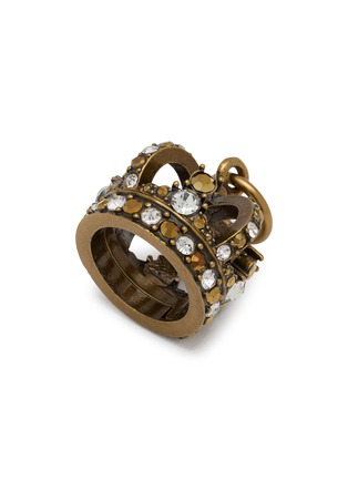 Detail View - Click To Enlarge - KURT GEIGER ACCESSORIES - Crown Bag Charm