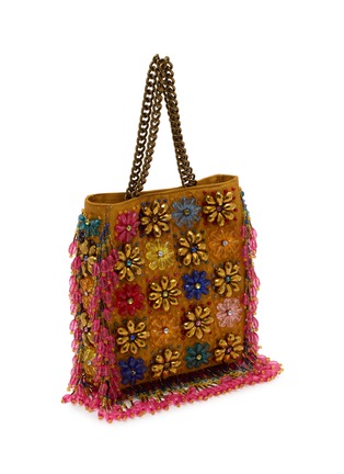 Detail View - Click To Enlarge - KURT GEIGER - Mini Beaded Tote Bag