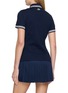Back View - Click To Enlarge - LACOSTE SPORT - X Roland Garros Logo Embroidered Contrast Trim Polo Shirt