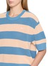  - LACOSTE SPORT - Striped Cotton Knit Sweater