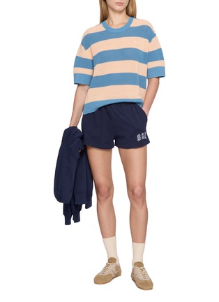 Figure View - Click To Enlarge - LACOSTE SPORT - Striped Cotton Knit Sweater