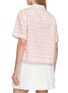 Back View - Click To Enlarge - LACOSTE SPORT - X Roland Garros Short Sleeve Racket Motif Print Shirt