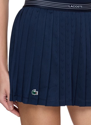  - LACOSTE SPORT - Logo Waistband Pleated Skirt