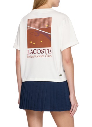Back View - Click To Enlarge - LACOSTE SPORT - X Roland Garros T-Shirt