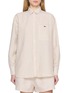 LACOSTE SPORT Striped Linen Shirt