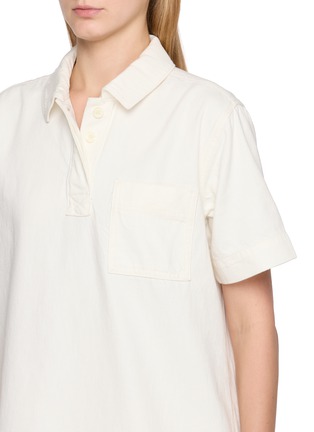  - LACOSTE SPORT - Light Wash Denim Mini Dress