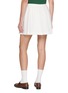 Back View - Click To Enlarge - LACOSTE SPORT - X Roland Garros Logo Patch Pleated Skirt
