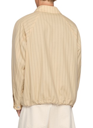 Back View - Click To Enlarge - MACKINTOSH - Ancrum Pinstripe Wool Jacket