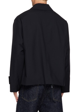Back View - Click To Enlarge - MACKINTOSH - Humbie Wool Short Jacket