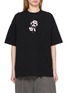 Y'S Dog Graphic Cotton T-Shirt