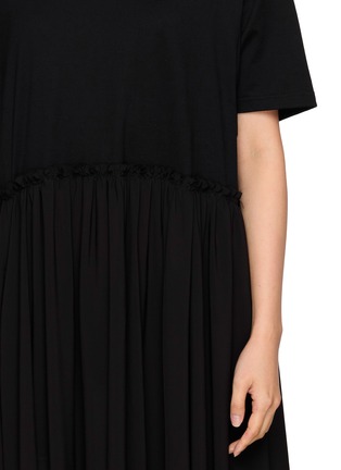  - Y'S - Half Sleeve T-Shirt Combination Dress