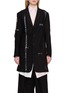 Y'S Lace Panel Tailored Jacket