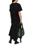 Figure View - Click To Enlarge - Y'S - Suspender Strap Back Cotton T-Shirt